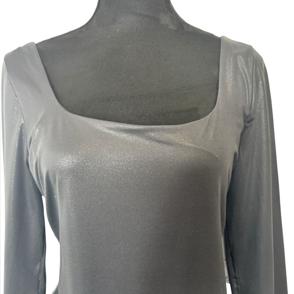 Lululemon Wundermost Square-Neck Long Sleeve Bodysuit Shine - Picture 3 of 10